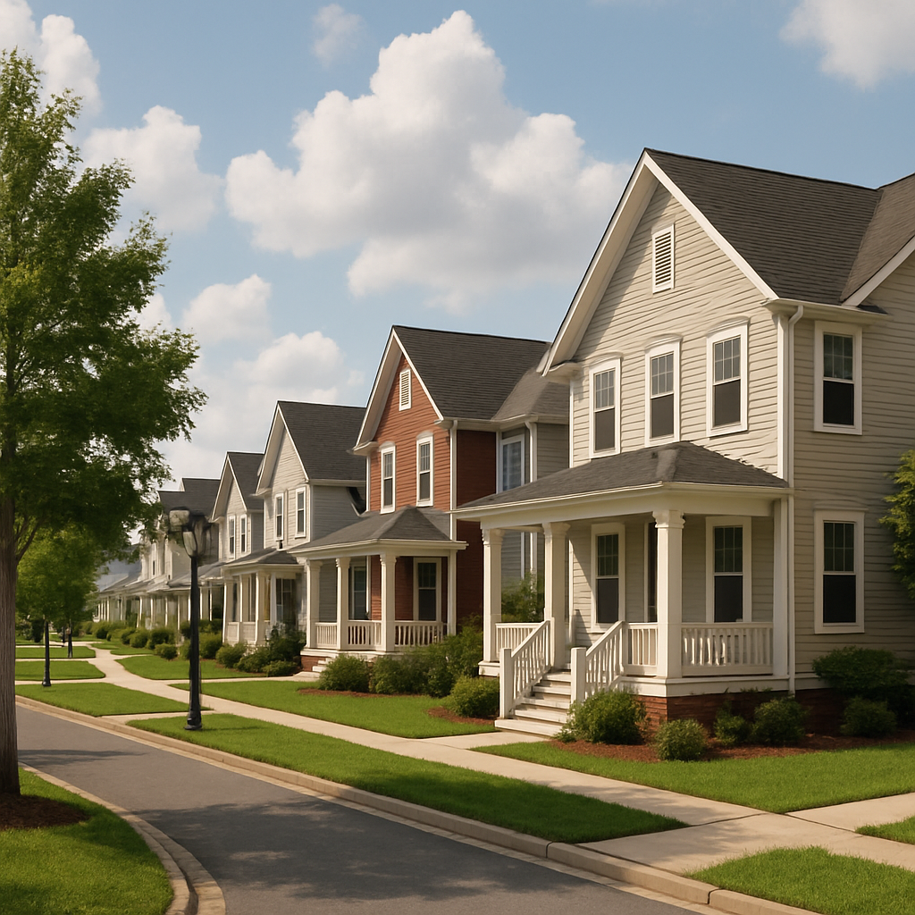 Rendering of a Traditional Neighbourhood